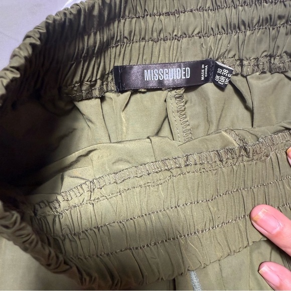 Olive Green Men's Shorts - Picture 9 of 14